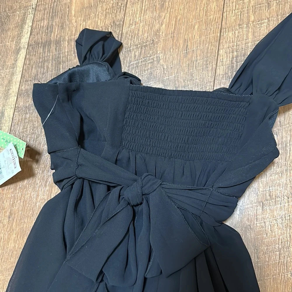NWT! Black Cocktail Dress - Picture 4 of 4